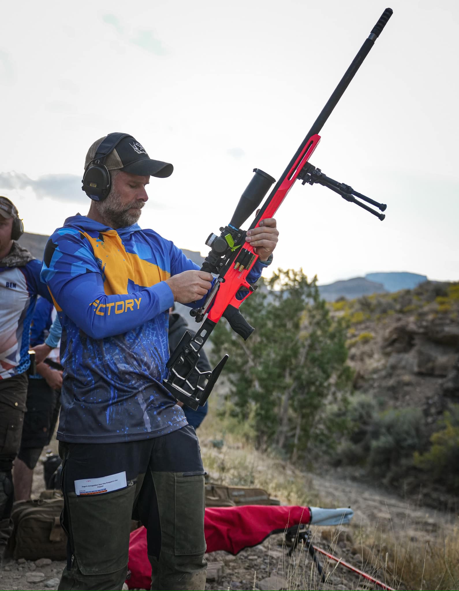 Precision rifle shooting