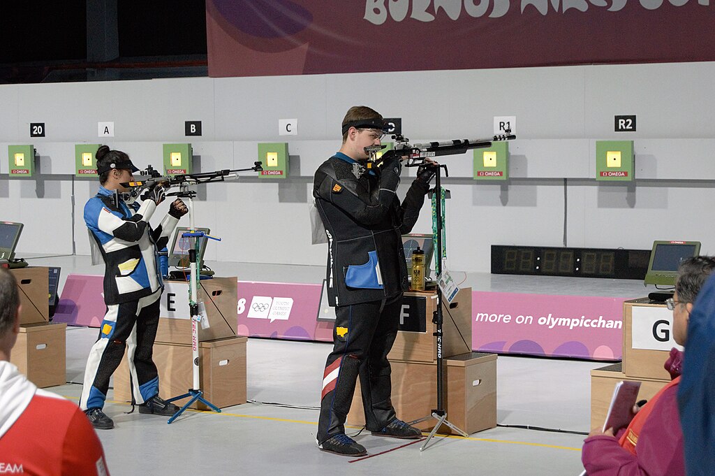 Hungarian rifle team at championships